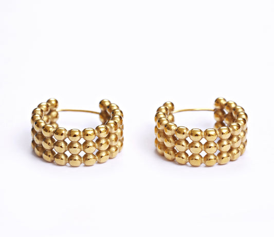 Opaline Hoops