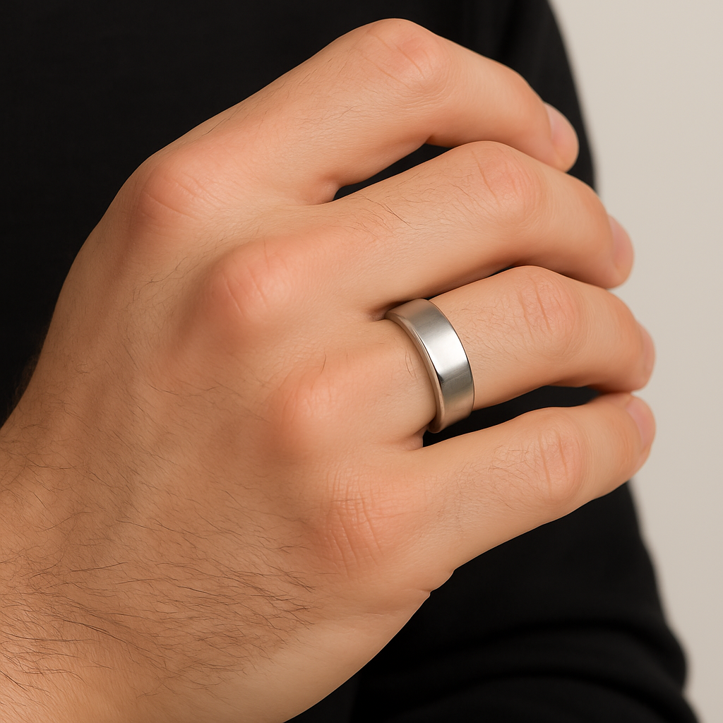 Ebon Band Silver