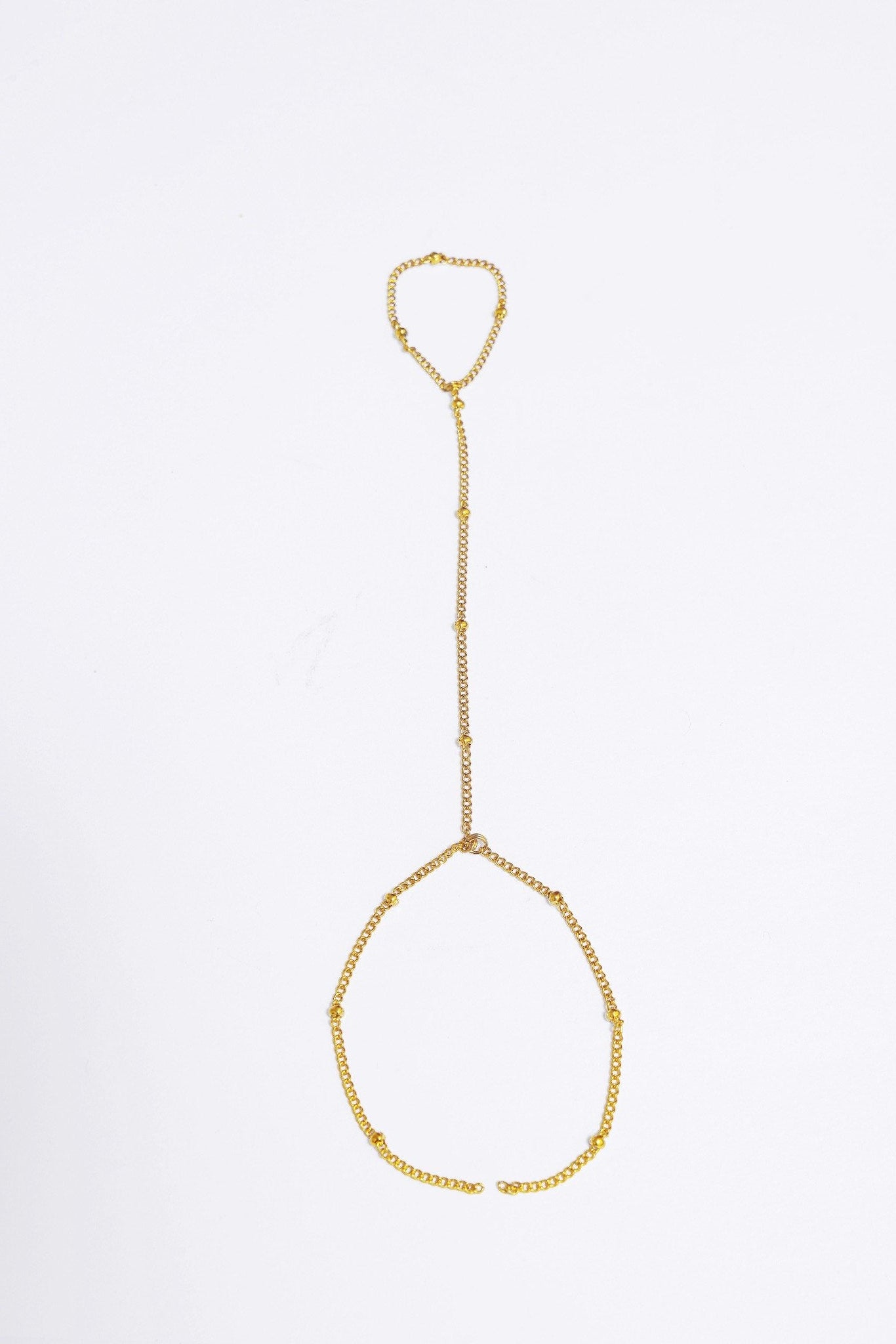 Slim Orb Hand Chain
