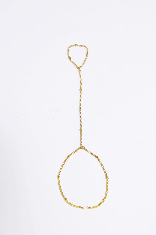 Slim Orb Hand Chain
