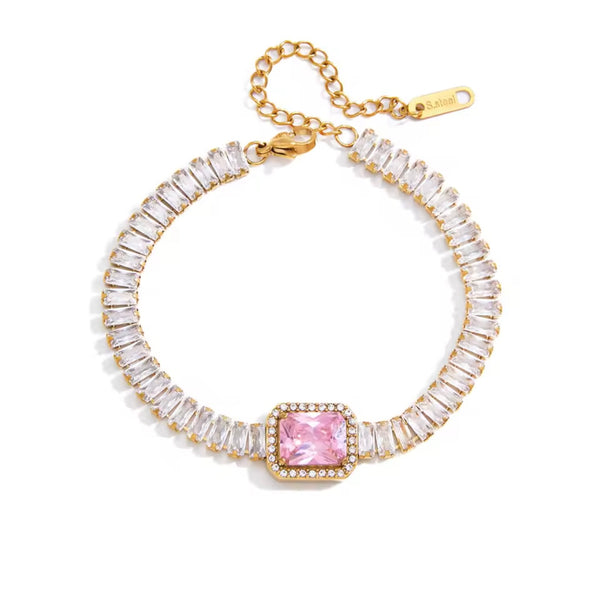 Pink Fiont Bracelet