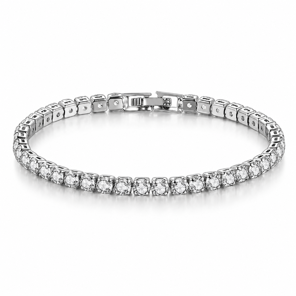 Silver Tennis Bracelet