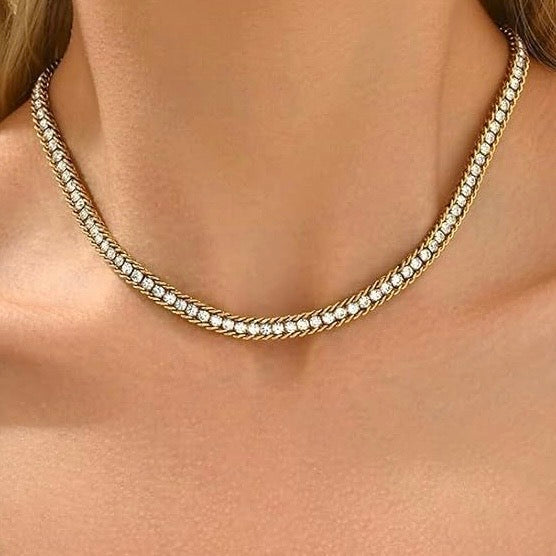 Terra Tennis Necklace