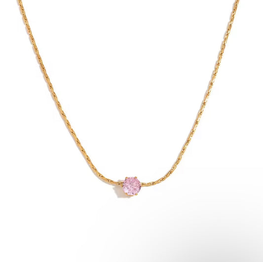 Nova Necklace (Pink)