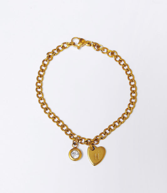 Signature Initial Bracelet