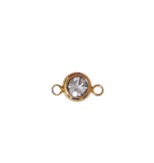 White stone connector
